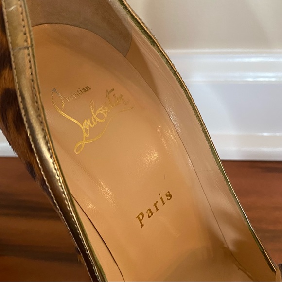 Christian Louboutin Pony Leopard Pumps - Picture 4 of 13